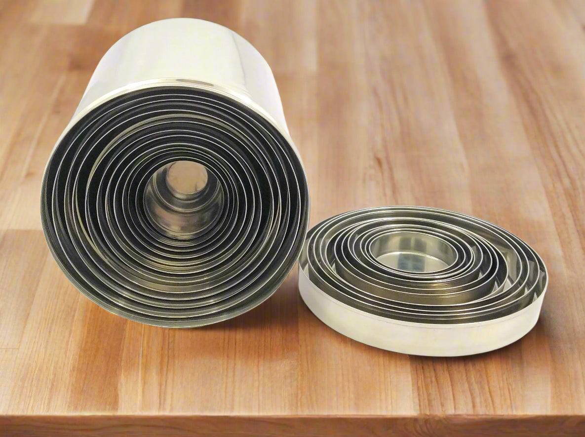 Stainless-Steel Cylindrical Shaped Deep Storage Box Containers