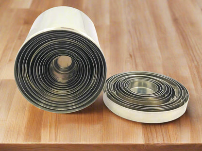 Stainless-Steel Cylindrical Shaped Deep Storage Box Containers