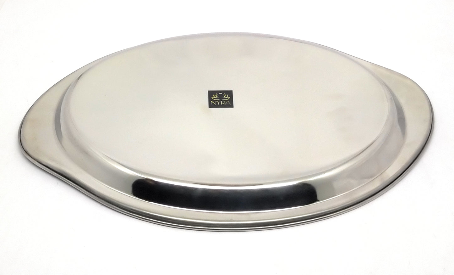 Stainless Steel Mango Shaped Serving Tray/Salver