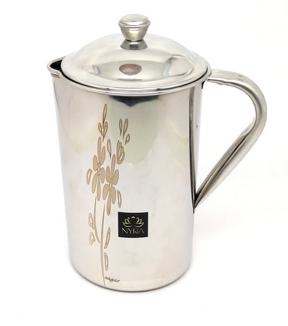 Stainless Steel Laser Printed Jug