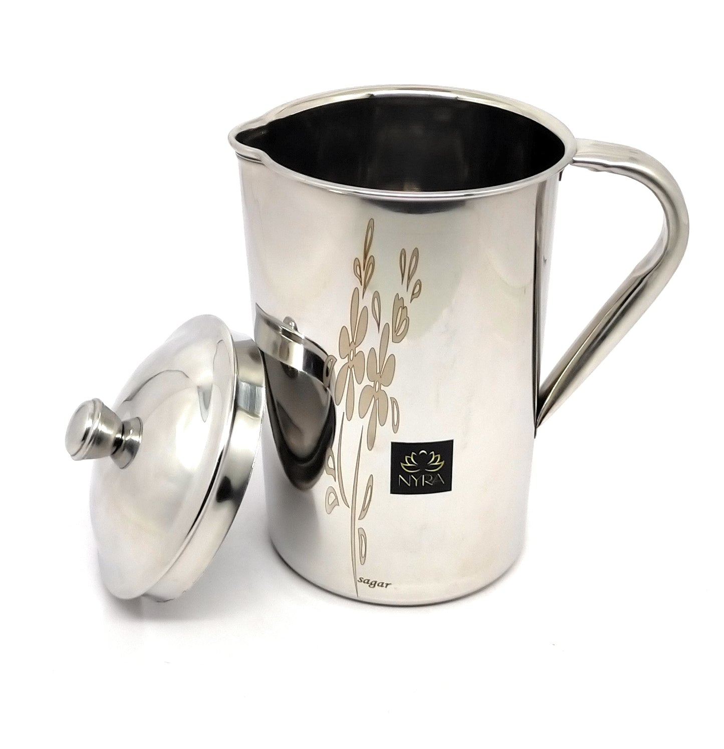 Stainless Steel Laser Printed Jug