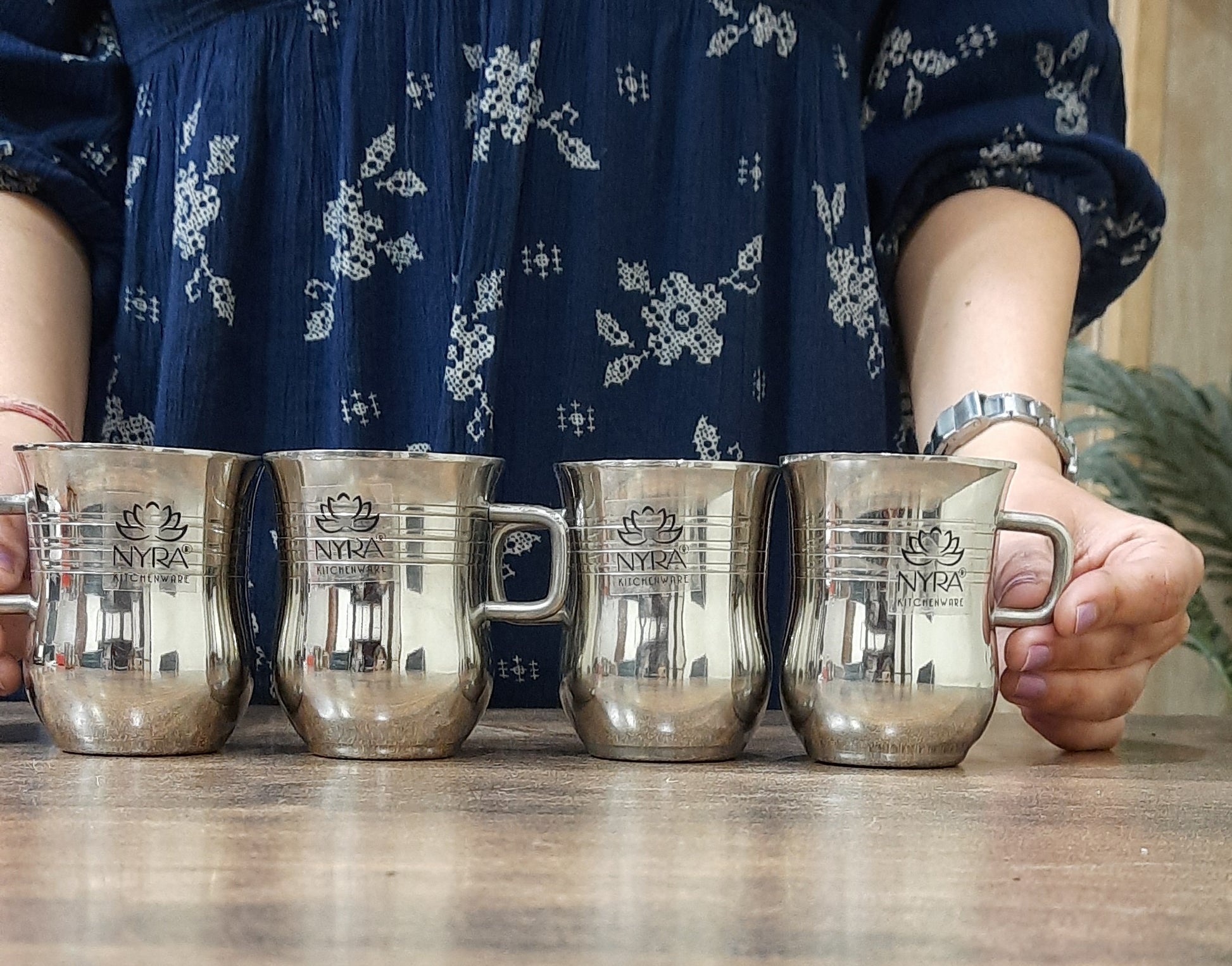 Stainless Steel Tea & Coffee Mugs