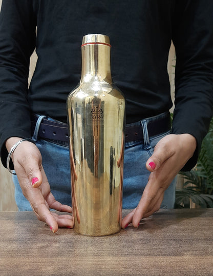 Elegant Bronze/Kansa/Phool Bottle | Beautifully Crafted Water Bottle