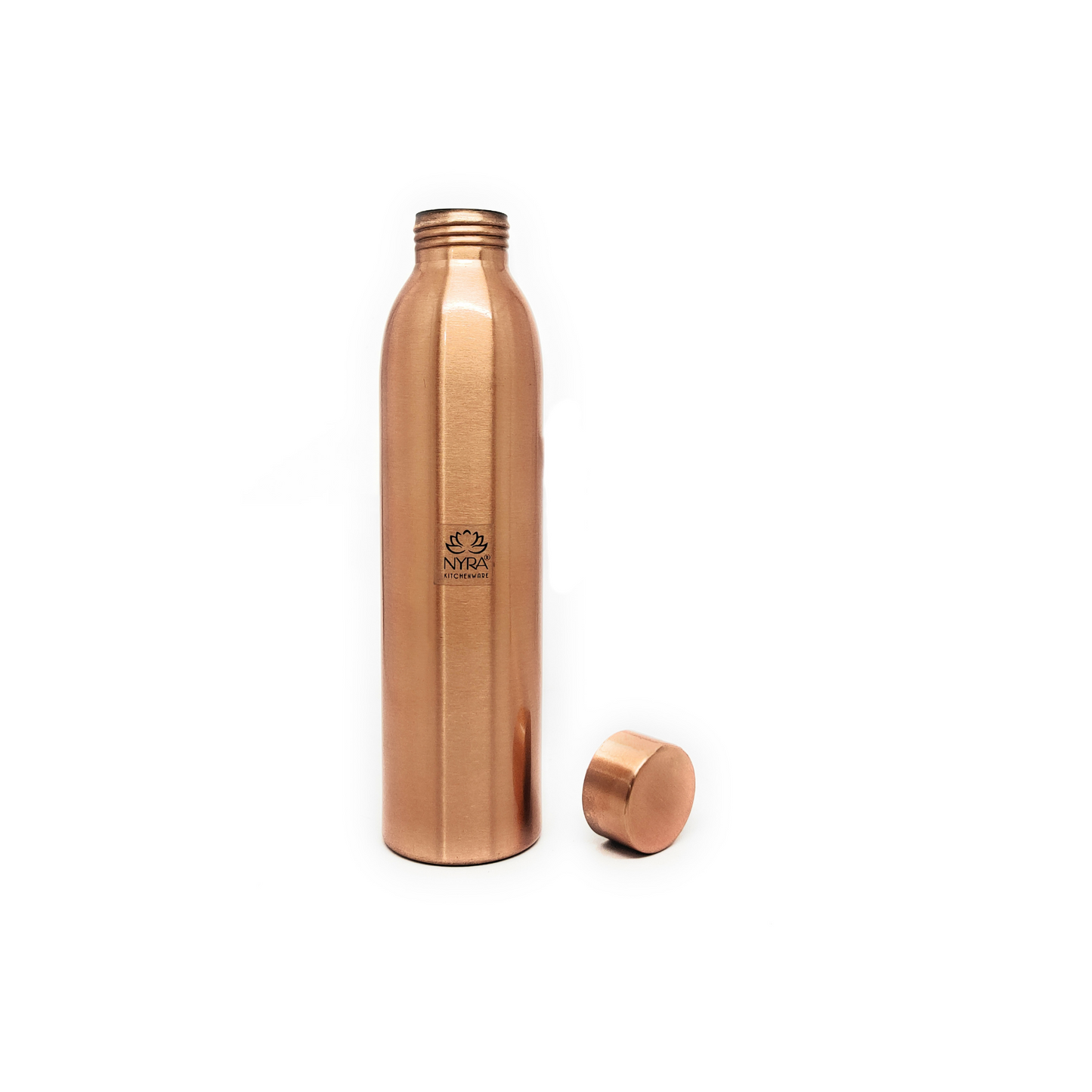 Pure Copper/Tamba Premium Bottle - Ayurvedic, Handcrafted, Healthy Hydration