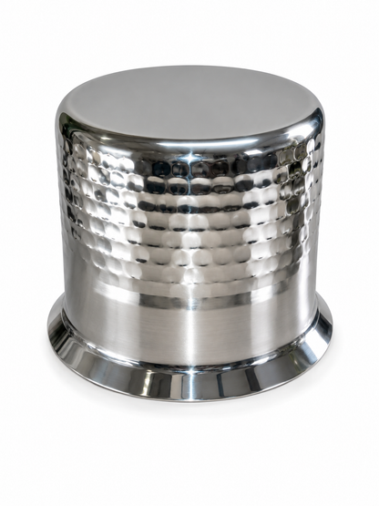 Premium Stainless Steel Hammered Deep Water Gunj - 6 Sizes