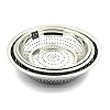 Stainless Steel Strainer/ Chawal Chalni - 3 pcs set