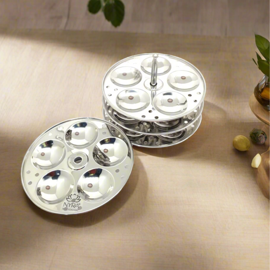Stainless Steel Mini Idli Maker | Stainless Steel Idli Pot