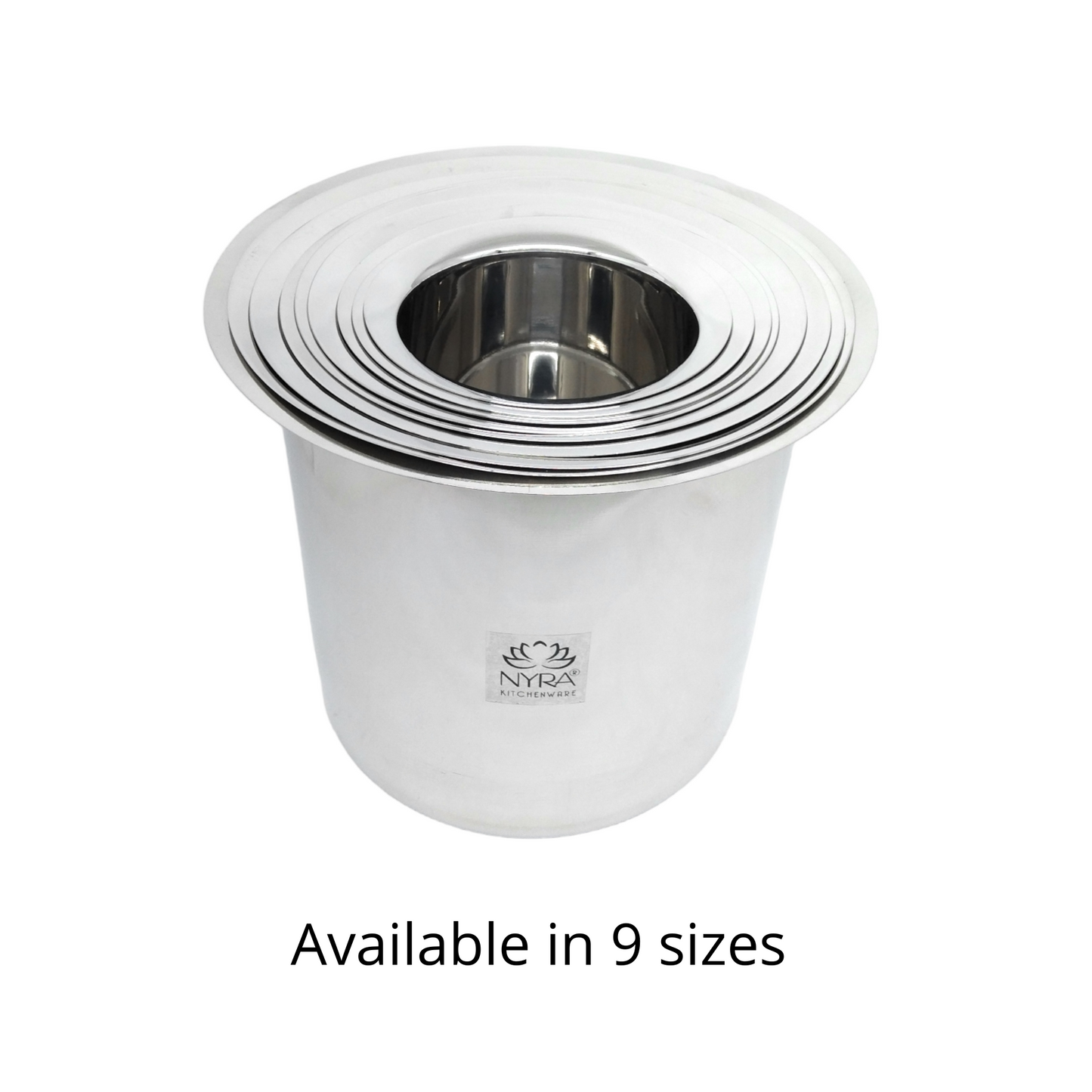 Stainless Steel Deep Water Gunj | Milk Pot / Tope / Bhagona