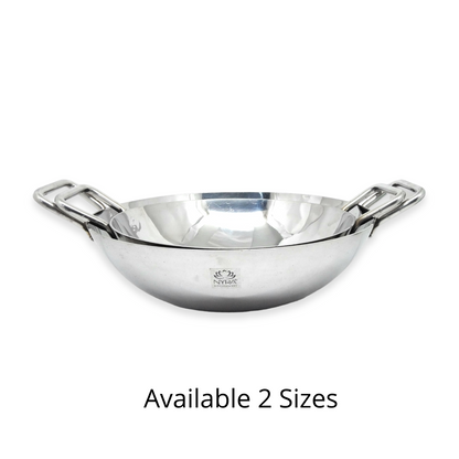 Stainless Steel Induction Bottom Kadhai