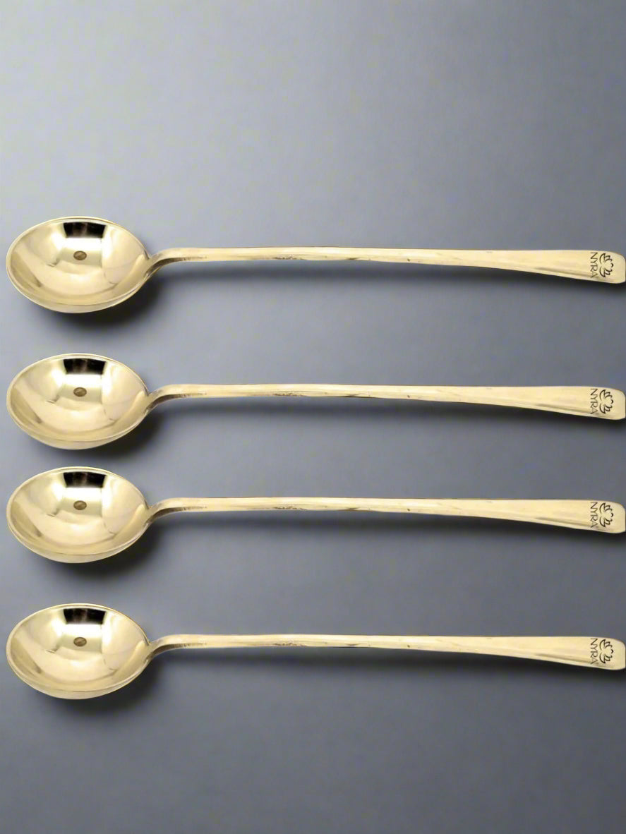 set premium brass serving spoon