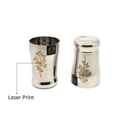 Stainless Steel Glass /Tumbler for Water 400 ML each