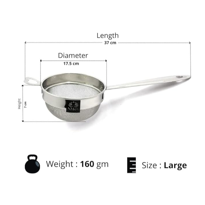 Stainless Steel Liquid Filter/Strainer - Fine Mesh Kitchen Tool