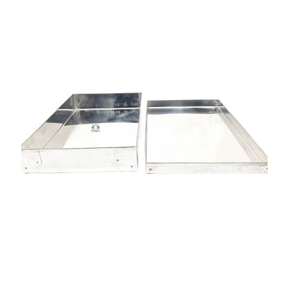 Stainless Steel Storage Box/Dabba Tray/Containers – Heavy-Duty, Stackable, Rust-Resistant Food & Sweet Storage
