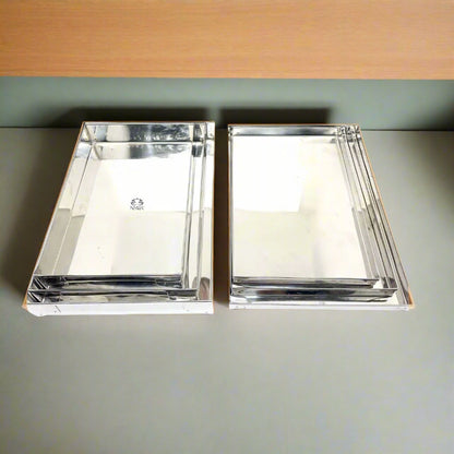 Stainless Steel Storage Box/Dabba Tray/Containers – Heavy-Duty, Stackable, Rust-Resistant Food & Sweet Storage