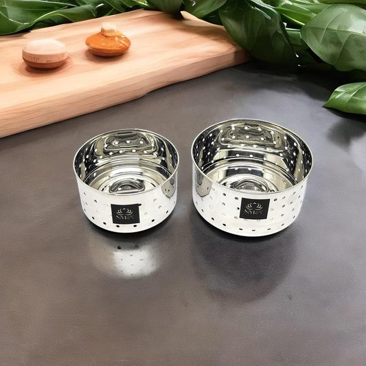 Stainless Steel Round Paneer Maker Set of 2