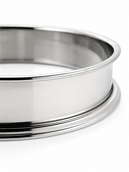 Stainless Steel Round Hot Pot Stand, Matka Ring for Kitchen – Set of 3