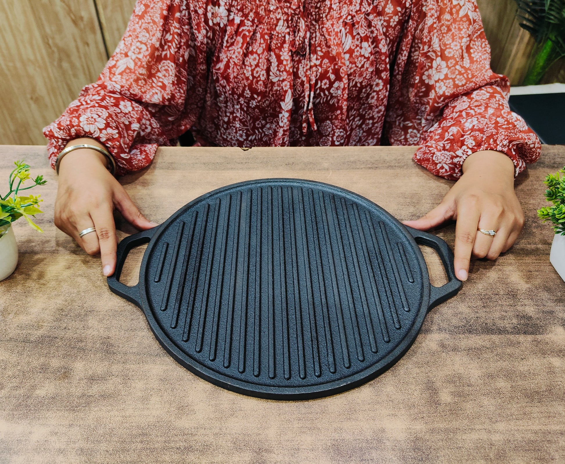Cast Iron Dosa Tawa & Grill