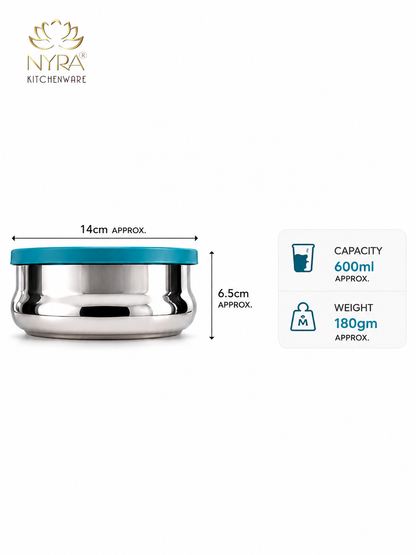 Air-tight Stainless Steel Container Set - Premium Leak-Proof Dibbi