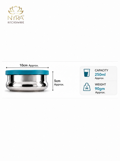 Air-tight Stainless Steel Container Set - Premium Leak-Proof Dibbi