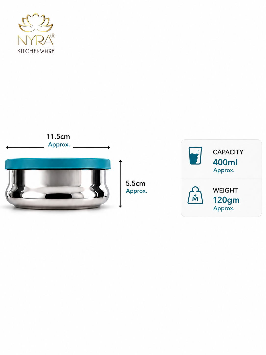 Air-tight Stainless Steel Container Set - Premium Leak-Proof Dibbi