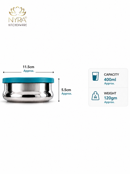 Air-tight Stainless Steel Container Set - Premium Leak-Proof Dibbi