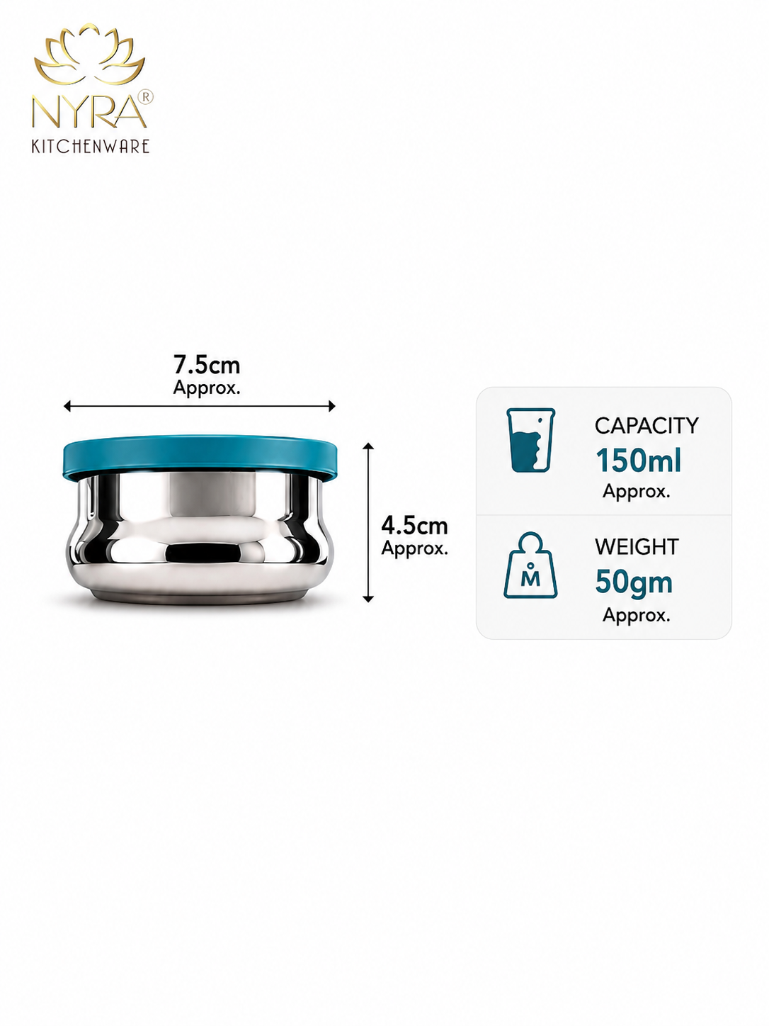 Air-tight Stainless Steel Container Set - Premium Leak-Proof Dibbi