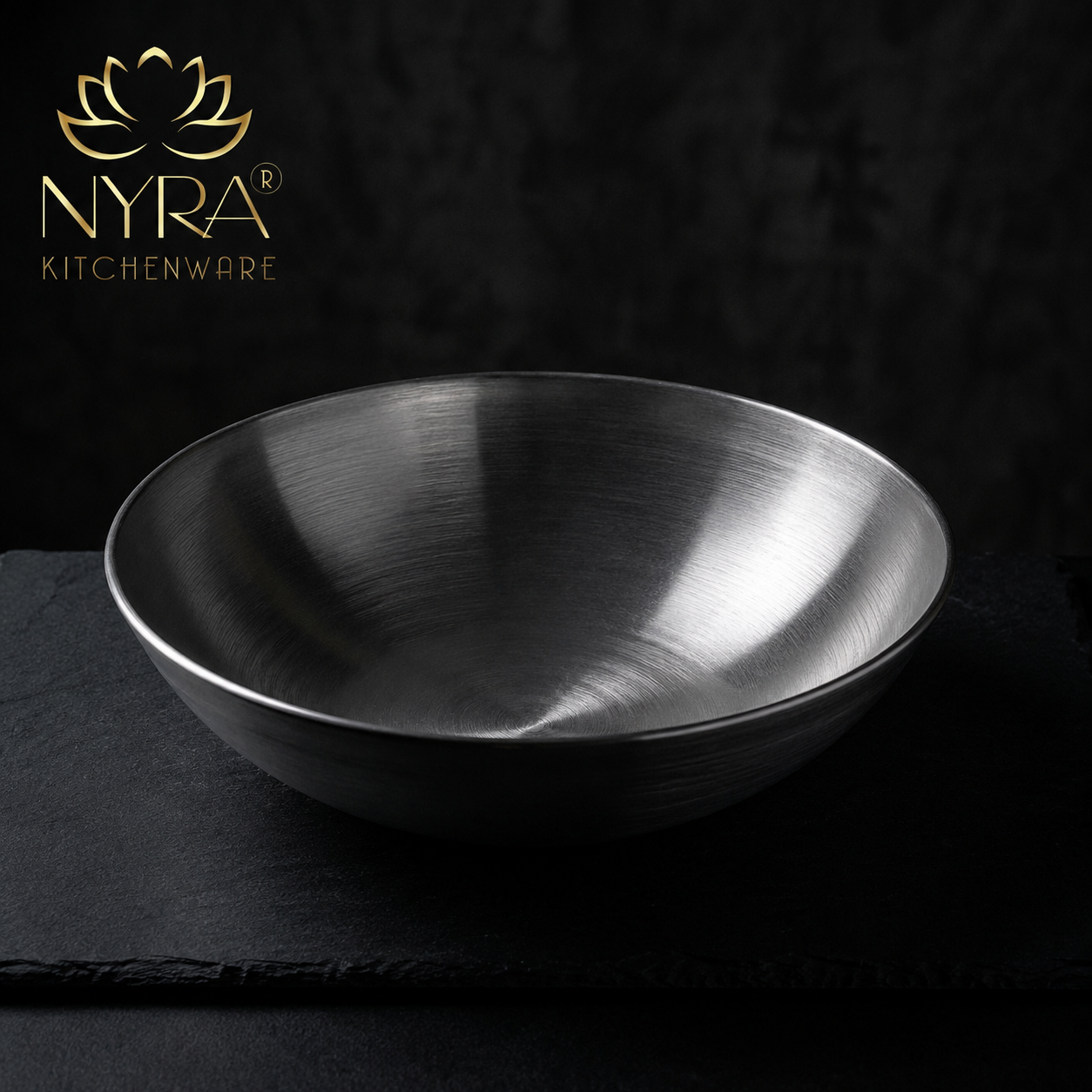 Deep Frying Aluminium Kadhai | Round Tasla Wok - Food Grade & Multipurpose