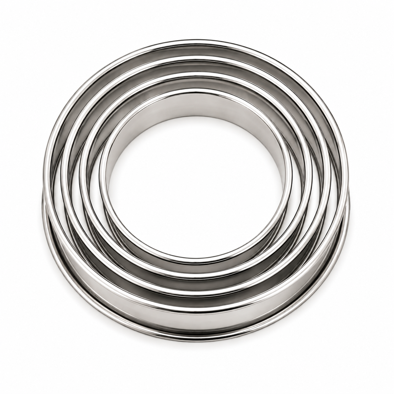 Stainless Steel Matka Ring/Pot stand/Multipurpose Pot Stand - Set of 4