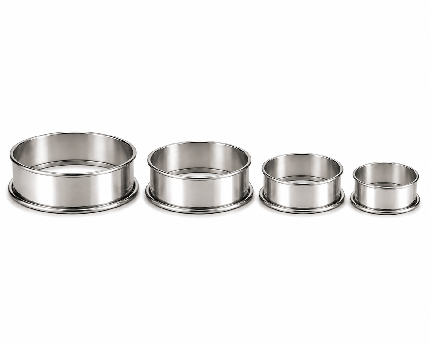 Stainless Steel Matka Ring/Pot stand/Multipurpose Pot Stand - Set of 4