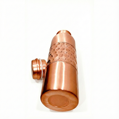 Pure Hammered Copper Water Bottle | Leak Proof, Eco-Friendly & Matte finish Tamba Drinkware