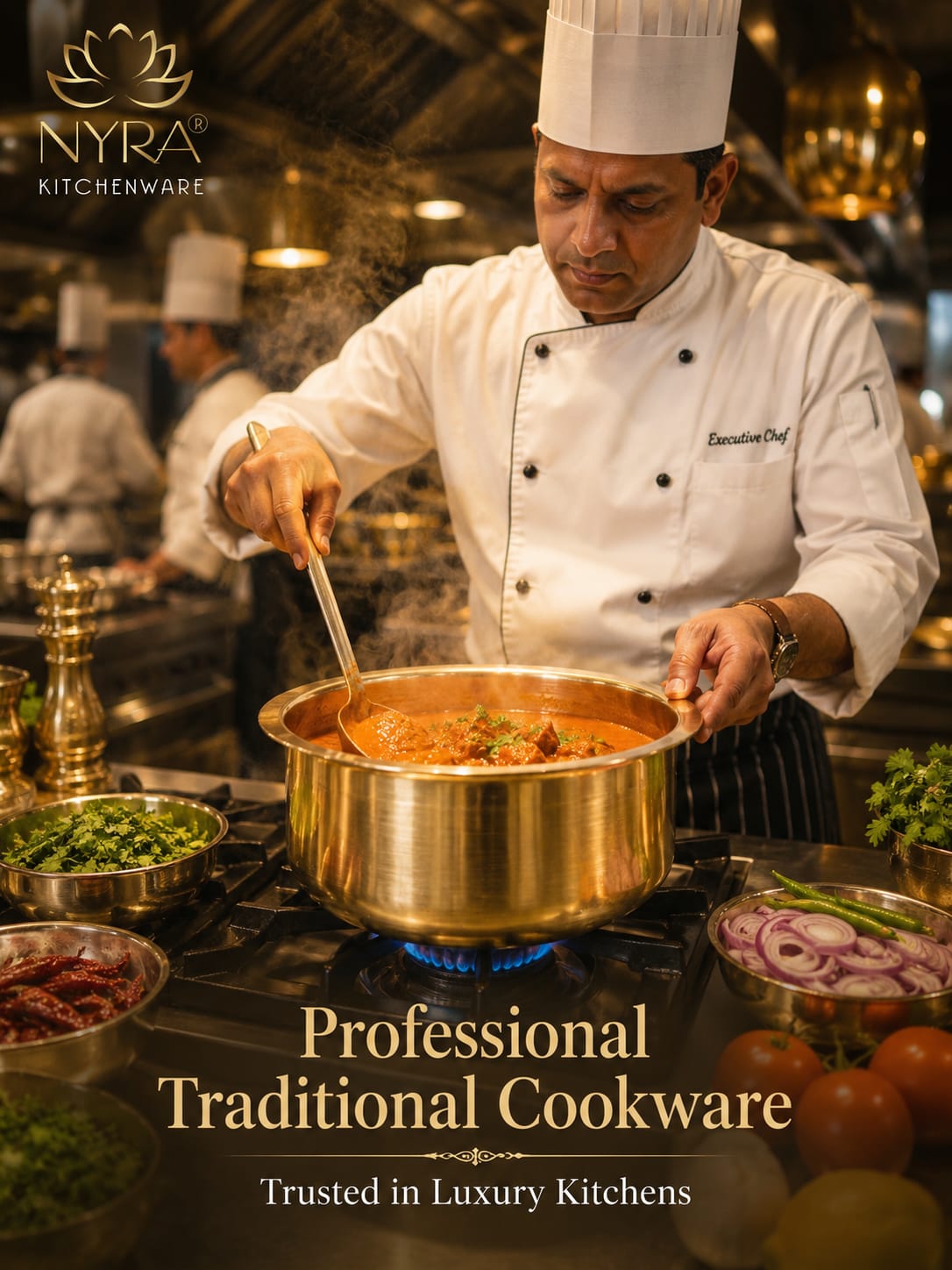 Pure Brass/Peetal Bhagona/Tope | Traditional Multipurpose Cooking Pot