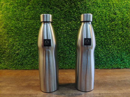 Stainless Steel Single Walled Fridge Water Bottle