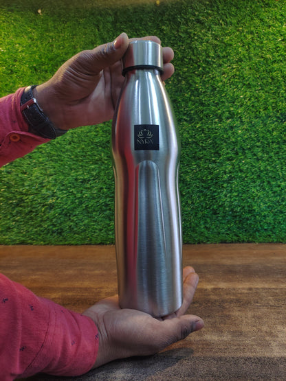 Stainless Steel Single Walled Fridge Water Bottle