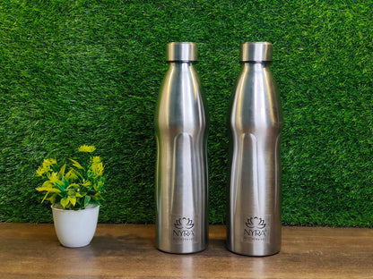 Stainless Steel Single Walled Fridge Water Bottle