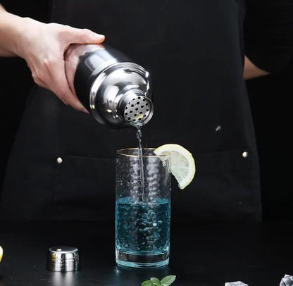 Stainless Steel Cocktail Shaker | Classic Bar Tool for Mixing Drinks, Mocktails & Cocktails |