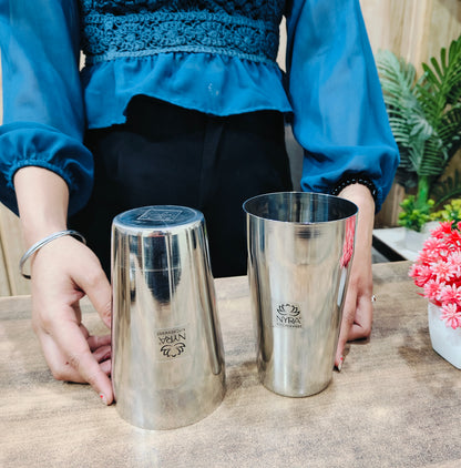 Stainless Steel Premium Lassi Glass - Multipurpose Drinkware Set