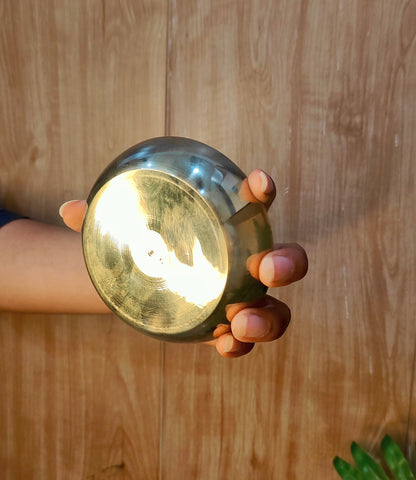 Pure Bronze Kansa Katori/Halwa Bowl/Pudding Plate