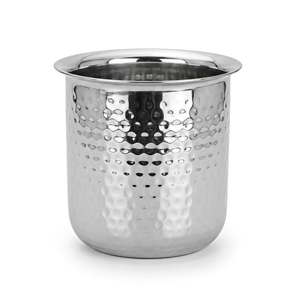 Premium Stainless Steel Hammered Deep Water Gunj - 6 Sizes