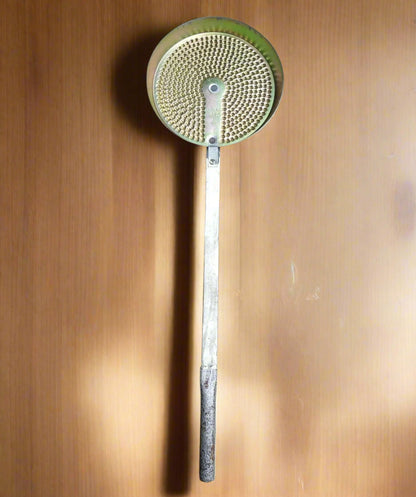 Stainless Steel Bondi Jhara/Strainer with Long Handle - for Deep Frying