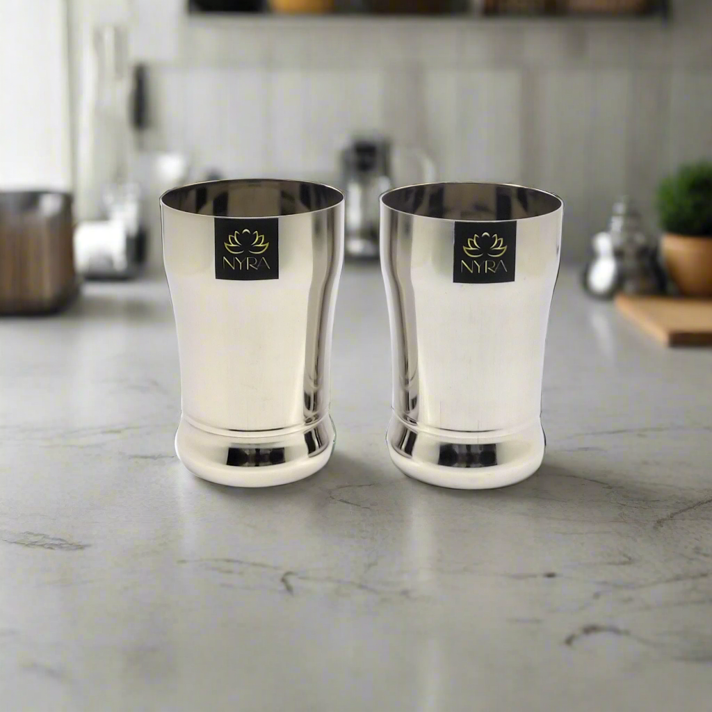 Stainless Steel Glass/Tumbler Set