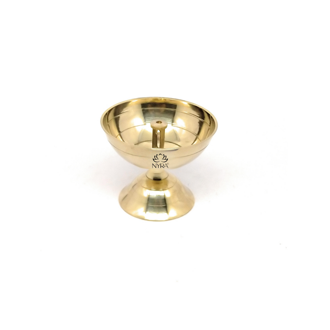 Pure Brass Mini Diya for Puja