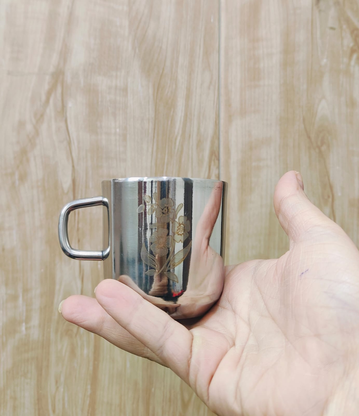 Stainless Steel Double-wall Mini/Piyali Tea Cup Set