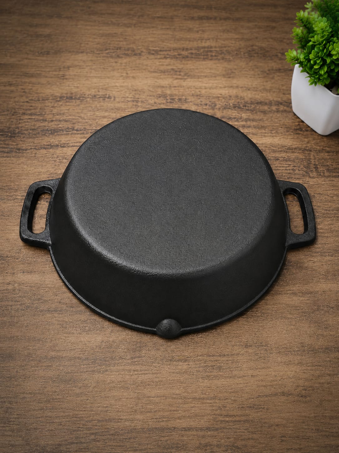 Pre-Seasoned Cast Iron Skillet | Non-Stick Fry Pan for Gas & Induction