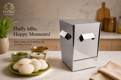 Stainless Steel Premium Idli Maker/Cooker with Multi-Plate Idli Stand