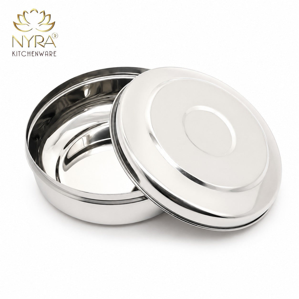 Stainless Steel Chapati Box Set | Multipurpose Kitchen Storage Containers Set of 3pcs.