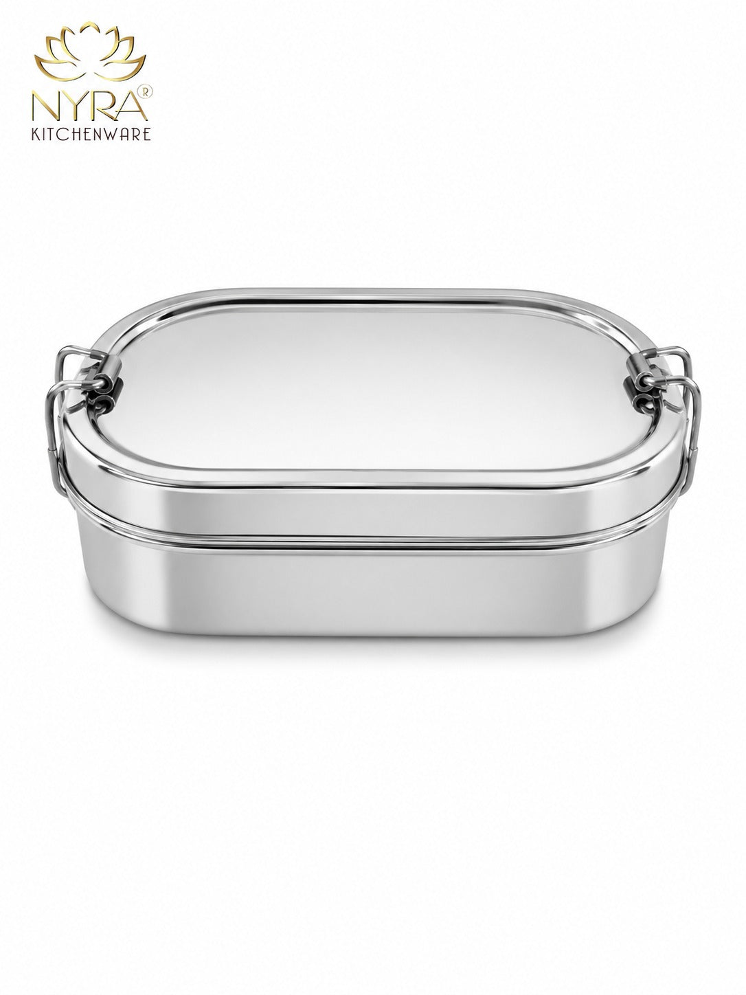 Stainless Steel Locking Clips Lunch Box