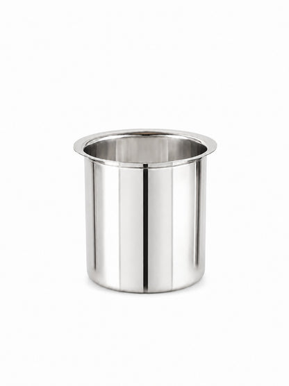 Stainless Steel Deep Water Gunj/Milk Pot/Tope/Bhagona - 10 sizes