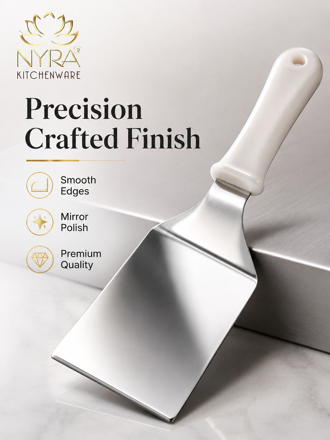 Premium Stainless Steel Pizza/Cake Server