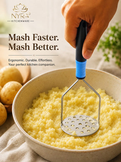 Stainless Steel Masher – Effortless Mashing for Every Meal