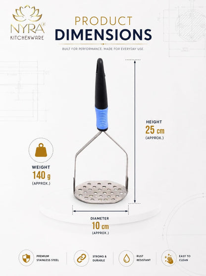 Stainless Steel Masher – Effortless Mashing for Every Meal